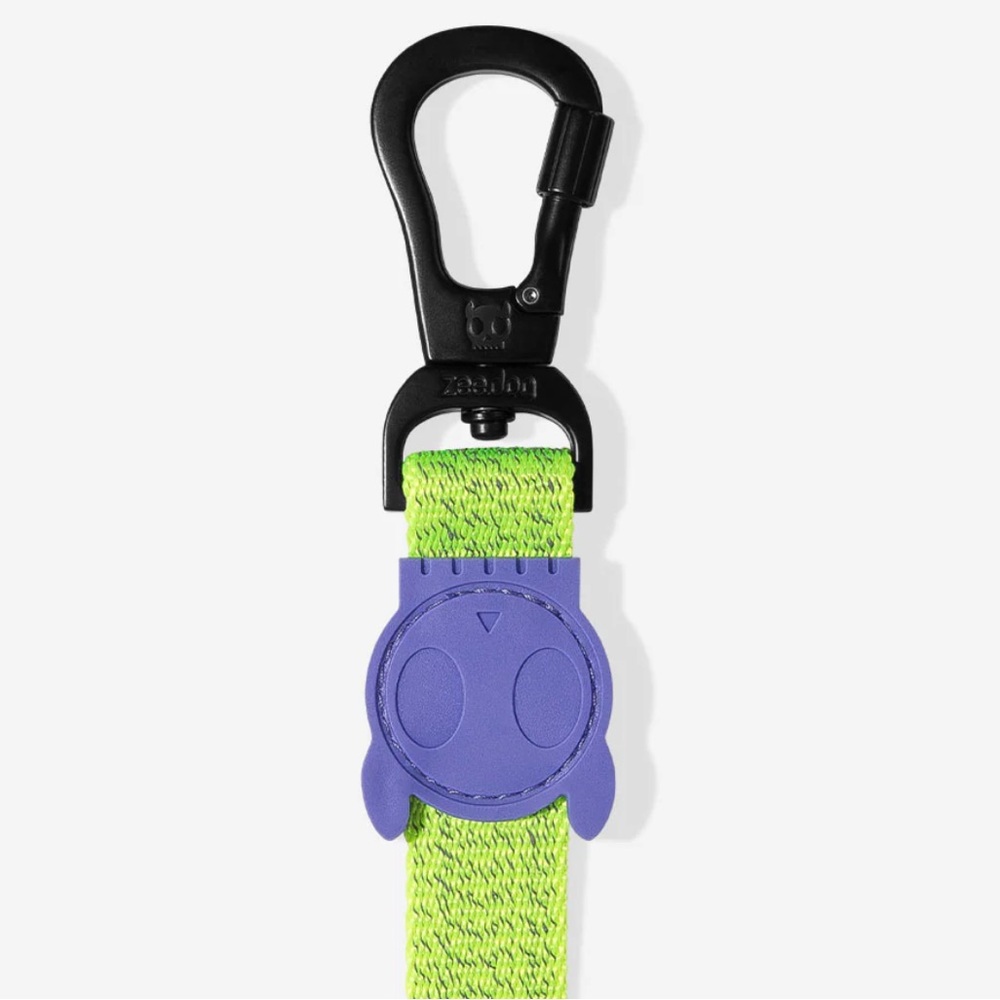 NWT ZeeDog NOX Lumen Reflective Leash Large /Lime - Picture 4 of 10